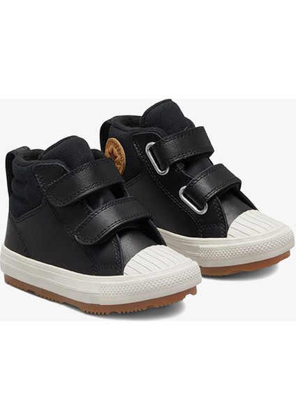 Chuck Taylor All Star Berkshire Çocuk Siyah Deri BOT.001 fırsatları