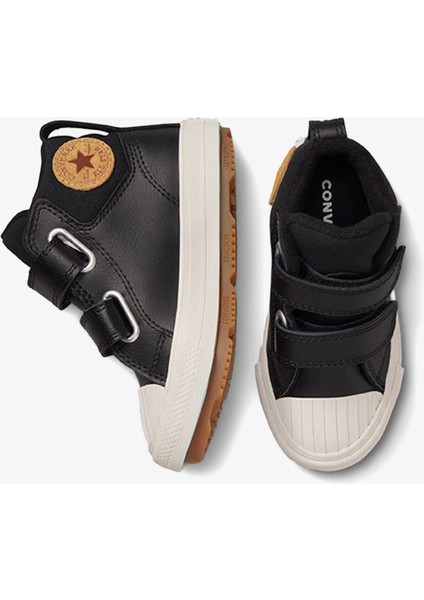 Chuck Taylor All Star Berkshire Çocuk Siyah Deri BOT.001 indirimleri
