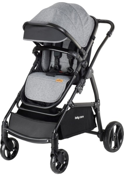 BC-315 Safari Pro Travel Bebek Arabası & Puset Gri (BC-315-D)