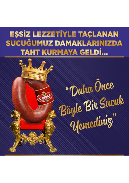 Afyon Dana Kangal Sucuk - Çavdar Sucukları