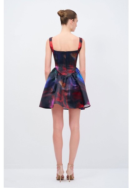 Night Zoom Volanlı Mini Elbise indirimleri