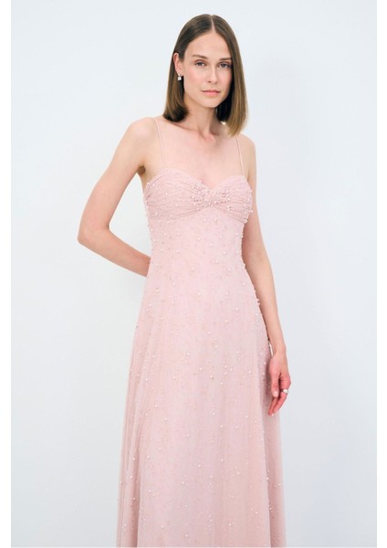 Night Zoom Mini Boncuk Işelmeli Elbise fiyatları