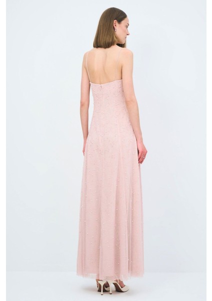 Night Zoom Mini Boncuk Işelmeli Elbise indirimleri