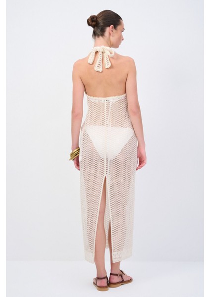 Moda Tutkusu Güpür Uzun Elbise indirimleri