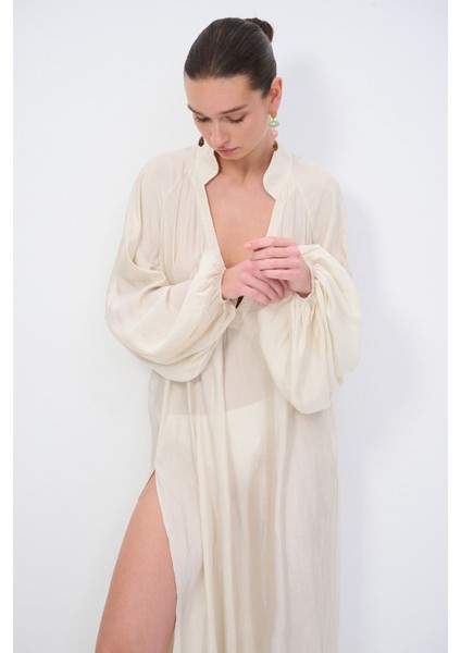 Moda Tutkusu Uzun V Yaka Elbise modelleri