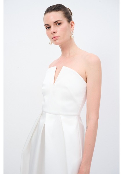 Night Zoom Straplez Elbise modelleri