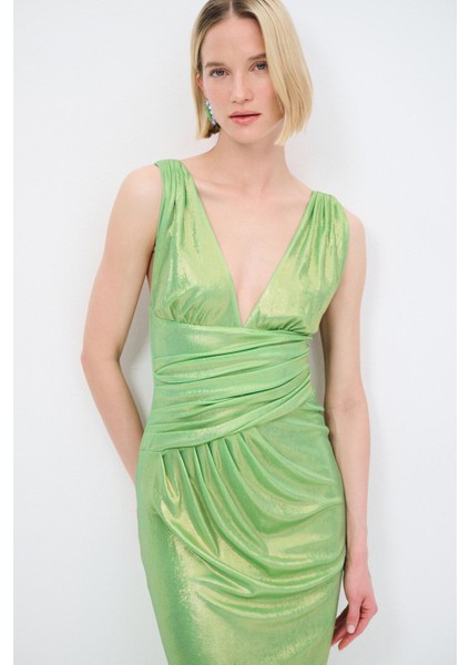 Mert Aslan Büzgülü Örme Elbise fiyatları