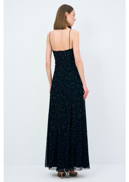 Night Zoom Mini Boncuk Işelmeli Elbise indirimleri