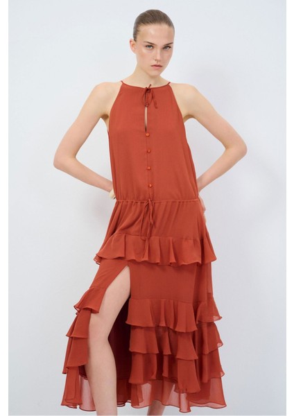 Volanlı Elbise modelleri