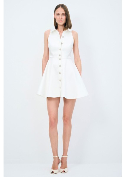 Night Zoom Erkek Yaka Mini Elbise fırsatları