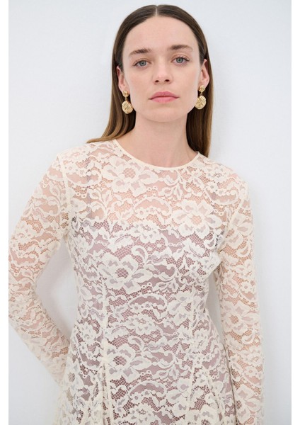 Dantelli Mini Elbise modelleri