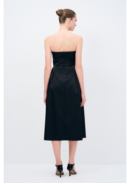 Night Zoom Straplez Elbise indirimleri