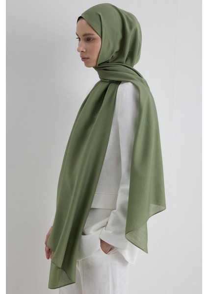 Paris Ipeği Açık Haki Renk Pamuklu Şal indirimleri