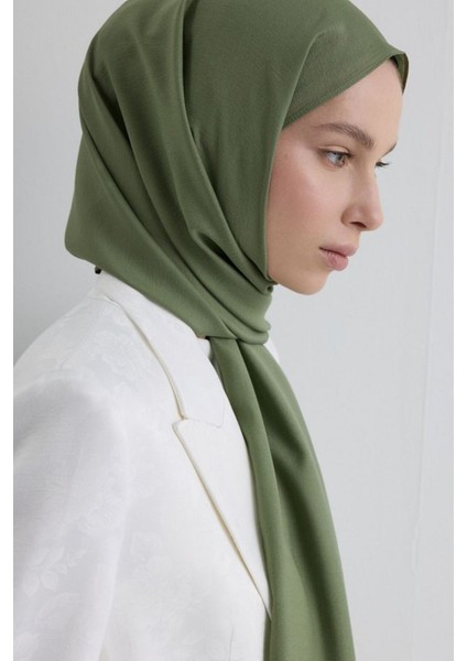 Paris Ipeği Açık Haki Renk Pamuklu Şal