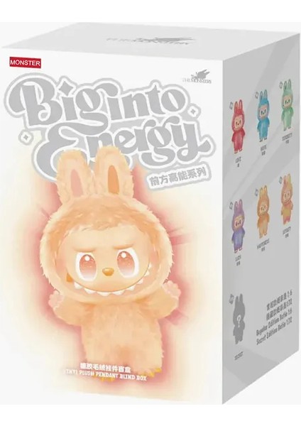 The Monsters Serisi Peluş Bebek Anahtarlık Sevimli Figür Big Into Energy Kutulu