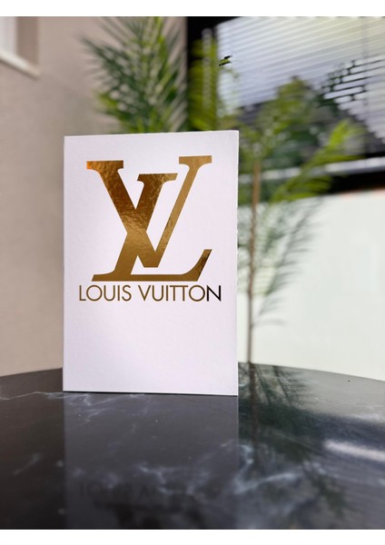 Louıs Vuitton Yazılı Dekoratif Kitap Kutu