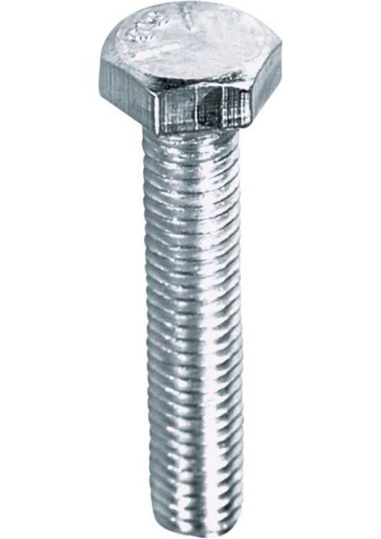 Dın 933 Altı Köşe Başlı Cıvata – 8.8 Kalite Tam Dişli (M5–M36) (Beyaz - Galvanizli) fiyatları