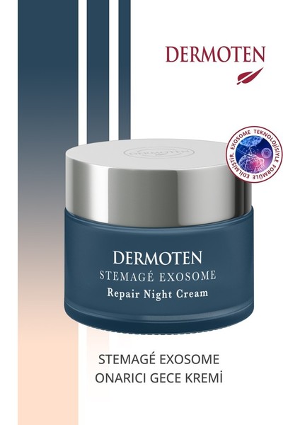 Stemagé Exosome Kök Hücre / Onarıcı-Nemlendirici Gece Eksozom Kremi 50 ml
