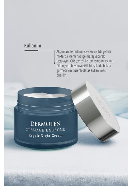 Stemagé Exosome Kök Hücre / Onarıcı-Nemlendirici Gece Eksozom Kremi 50 ml fırsatları