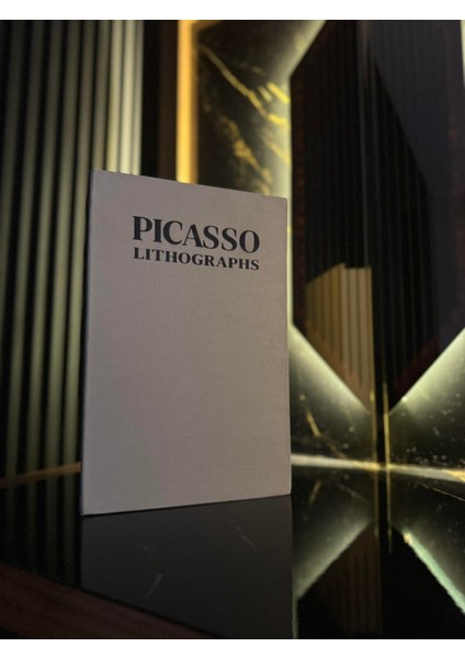 Pıcasso Yazılı Dekoratif Kumaş Kitap Kutu fiyatları
