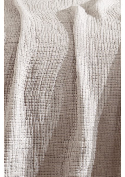 Tek Kişilik 5 Katlı %100 Pamuk Müslin Yatak Örtüsü - Taş fiyatları