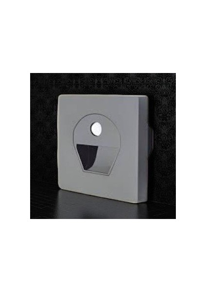 1W Sensörlü Ledli Koridor Armatür Füme Kasa Günışıgı CT-5170FG