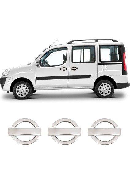 Fiat Doblo Uyumlu 2000-2010 Krom Kapı Kolu 3 Kapı Paslanmaz Çelik fiyatları