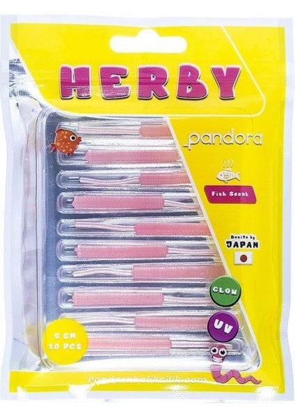 Herby Worm 5cm Lrf Silikon Yem fırsatları