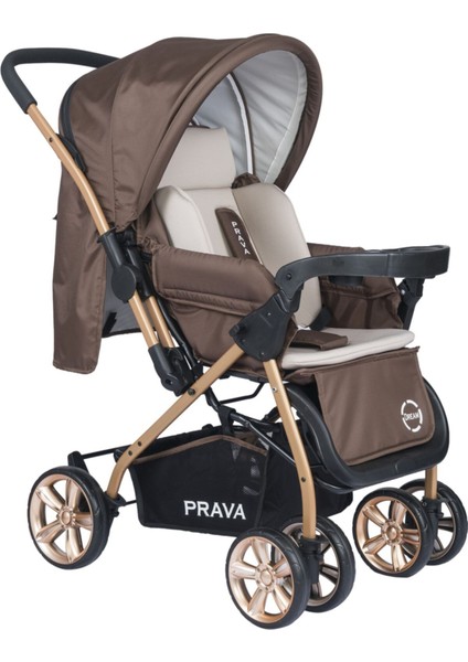 Dream Plus P11 Siyah Gold Çift Yönlü Bebek Arabası