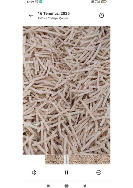 Köy Eriştesi-(1 Kg) Bol Yumurtalı Katkısız ve Doğal