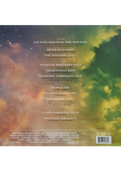Ariana Grande, Cynthia Erivo - Wicked The Soundtrack (Limited Pink & Green Vinyl Edition) - Plak modelleri