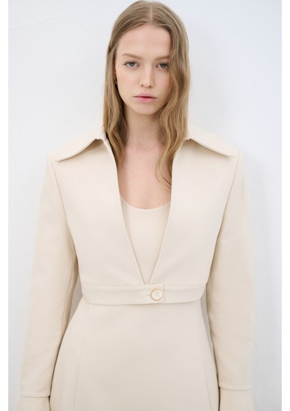 Düğmeli Crop Ceket fiyatları