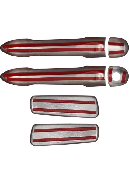 Renault Clio 2 Uyumlu 1999-2006 Krom Kapı Kolu 4 Kapı Paslanmaz Çelik indirimleri