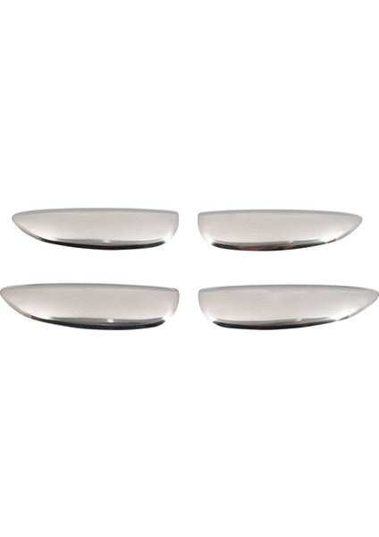 Renault Clio 2 Uyumlu 1999-2006 Krom Kapı Kolu 4 Kapı Paslanmaz Çelik