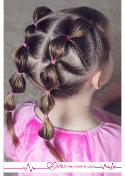 Lastik Toka, Perma Lastiği, Saç Tokası, Örgü Tokası, Saç Lastik Toka | 1 Paket (250 Adet +-10 Adet) indirimleri