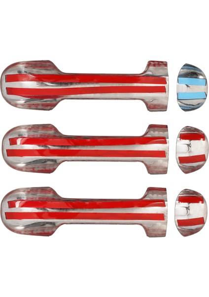 Ford Connect Uyumlu 2002-2009 Krom Kapı Kolu 3 Kapı Paslanmaz Çelik indirimleri