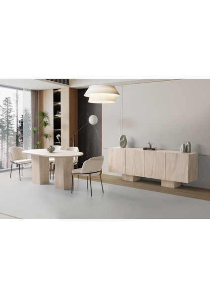 Trave Yemek Odası Takımı