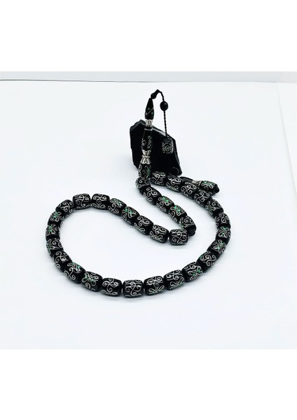 Özel Tasarım İşçilikli Erzurum Oltu Taşı Tesbih fırsatları