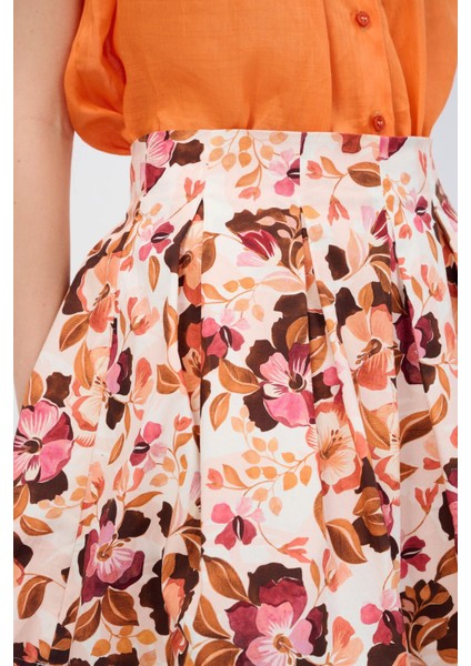 Pileli Desenli Etek modelleri