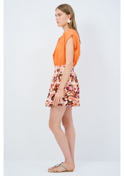 Pileli Desenli Etek indirimleri