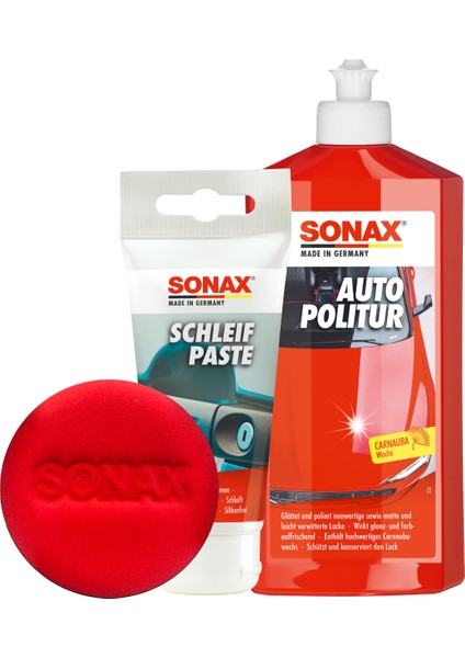 Hızlı ve Kolay Çizik Giderme ve Parlatma Seti (Eko)