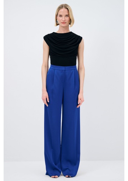 Mert Aslan Yüksek Bel Bol Paça Pantolon modelleri