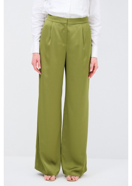 Mert Aslan Yüksek Bel Bol Paça Pantolon fiyatları