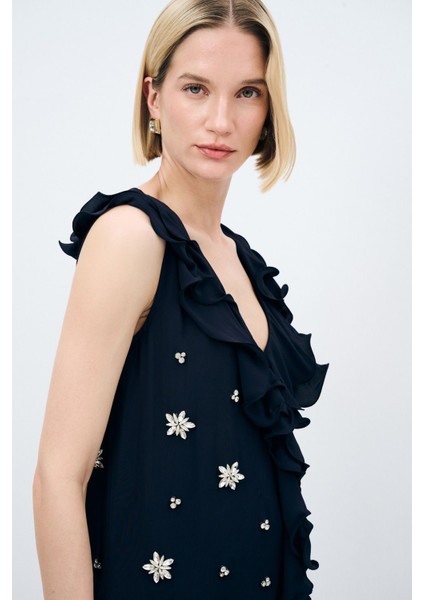 Mert Aslan Volanlı Bluz fiyatları