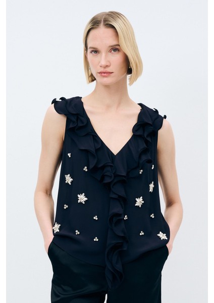 Mert Aslan Volanlı Bluz fırsatları