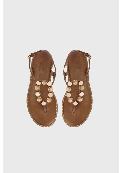 Parmak Arası Deri Sandalet modelleri