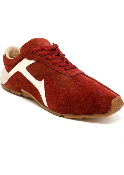 Kadın Sneaker ( Günlük) RC-25Y-187-MIU1005 John May Bordo Süet-Bej Cilt fiyatları