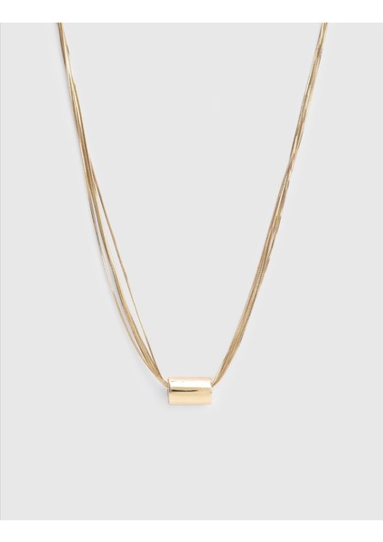 Larus Altın Renk Kadın Kolye