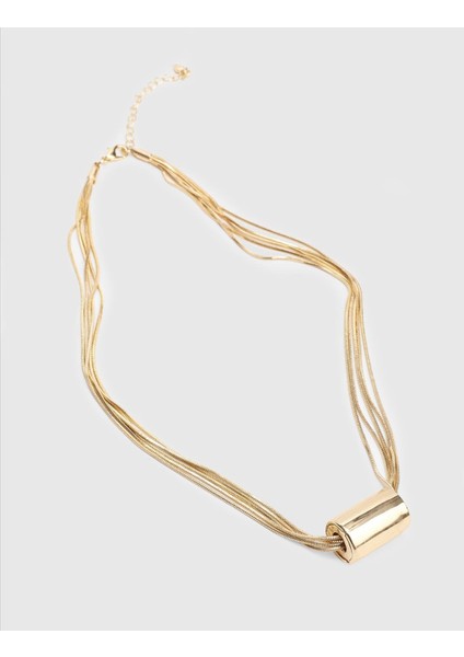 Larus Altın Renk Kadın Kolye modelleri