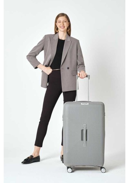 Pierre Cardin 04PC7080GR 3 Lü Valiz Seti modelleri